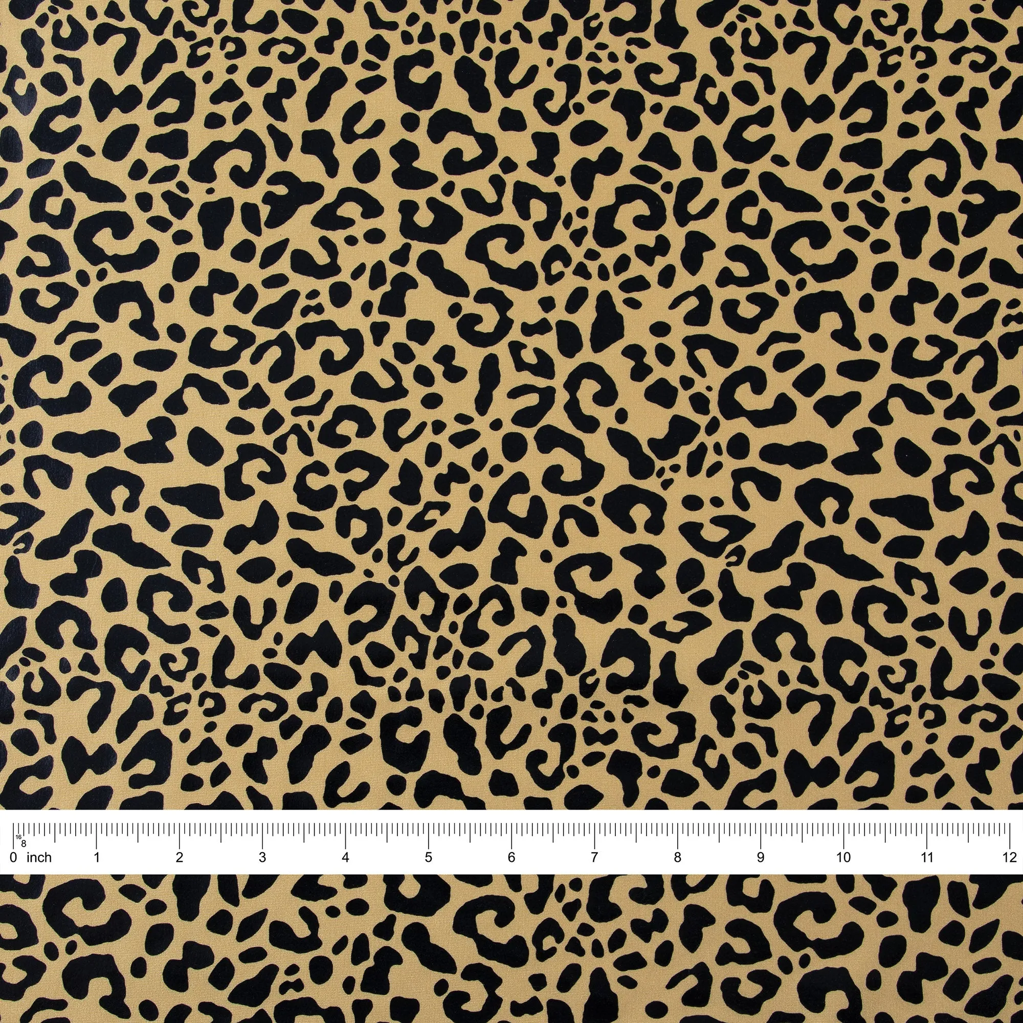 Stretch Fabric, Metallic Cheetah