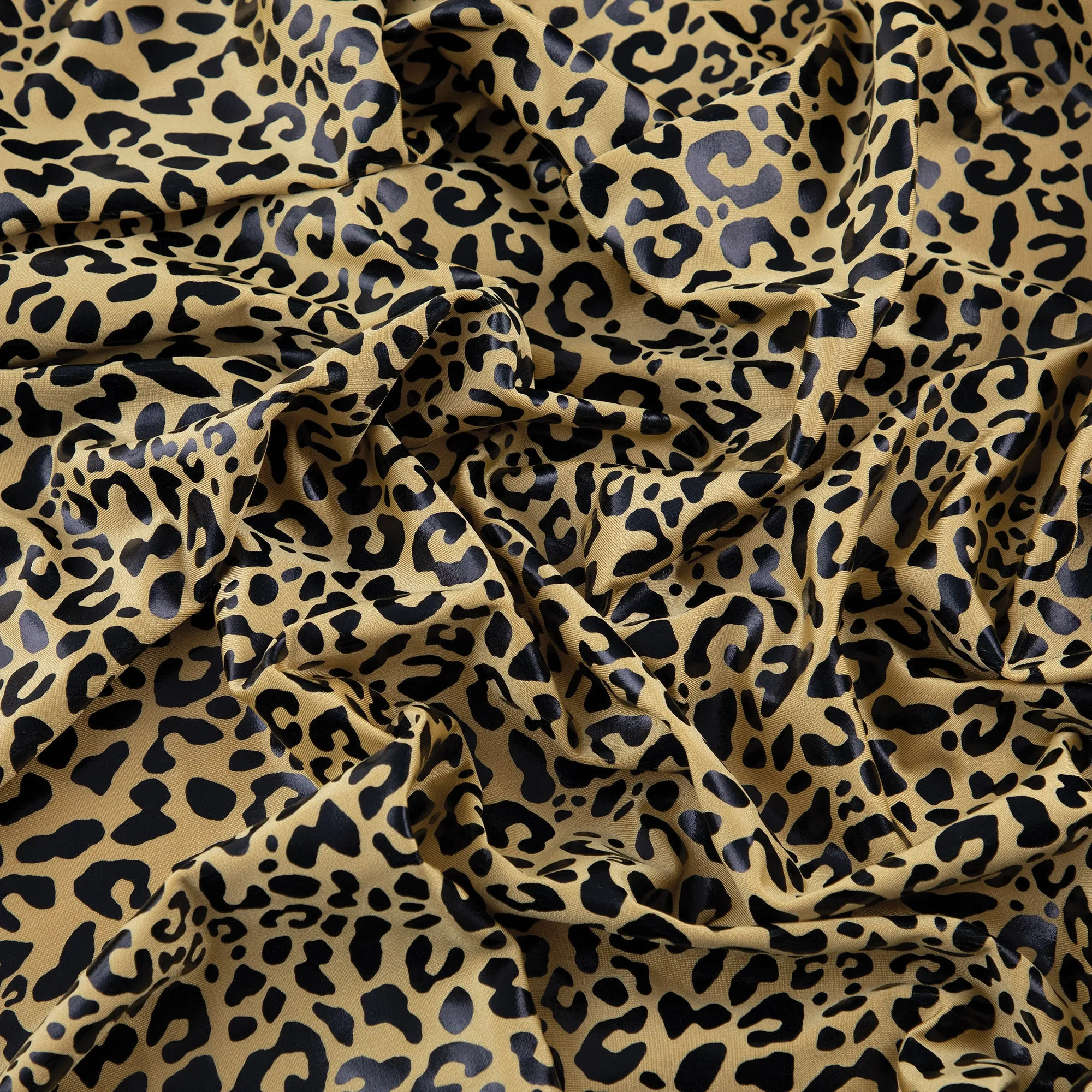 Stretch Fabric, Metallic Cheetah