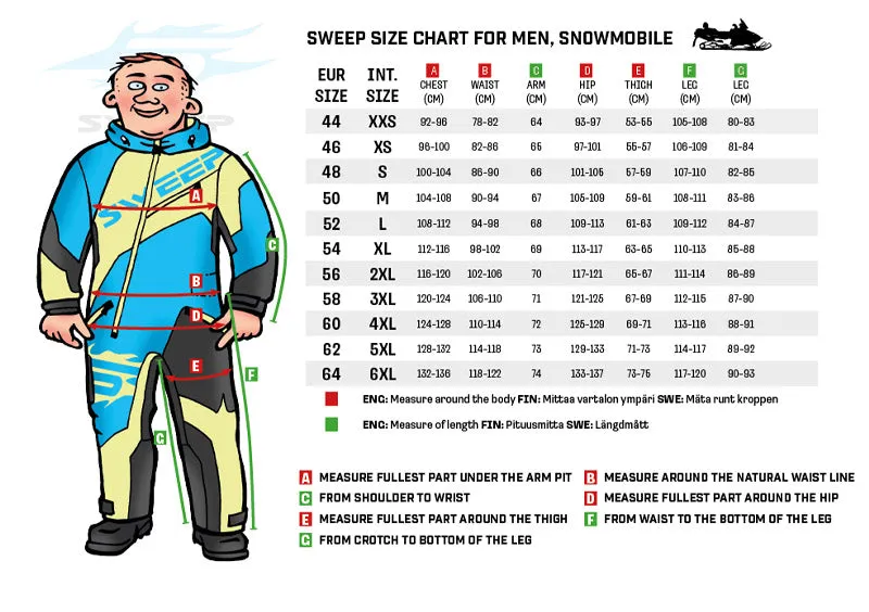 Sweep Mens Racing Department 2.0 Gloves