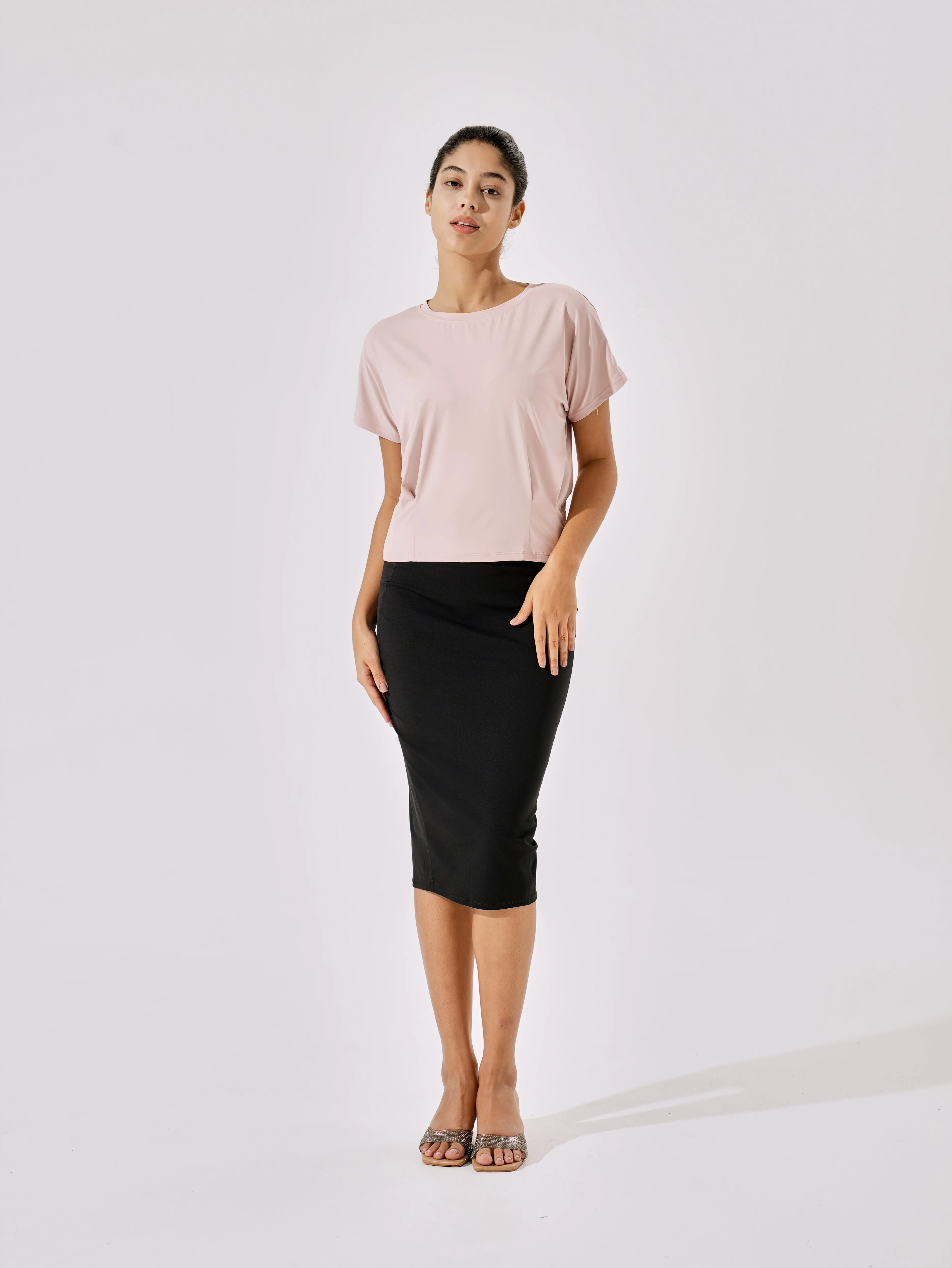 Tangs Display - Cooling, Buttery Soft & Stretchable Wellbeing Pencil Skirt