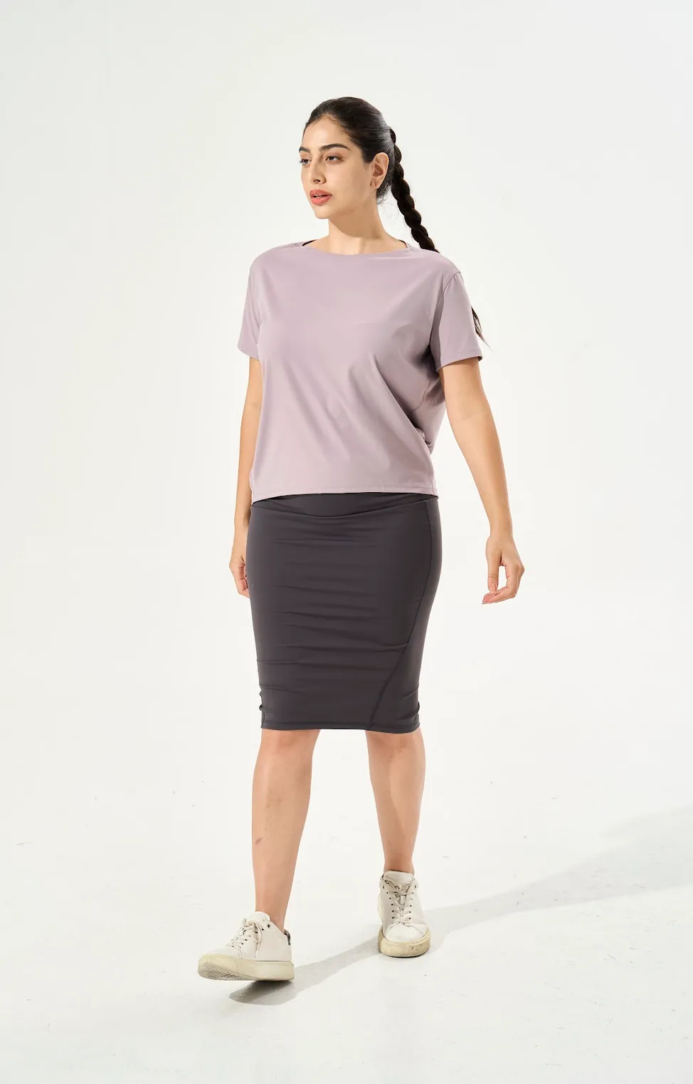 Tangs Display - Cooling, Buttery Soft & Stretchable Wellbeing Pencil Skirt
