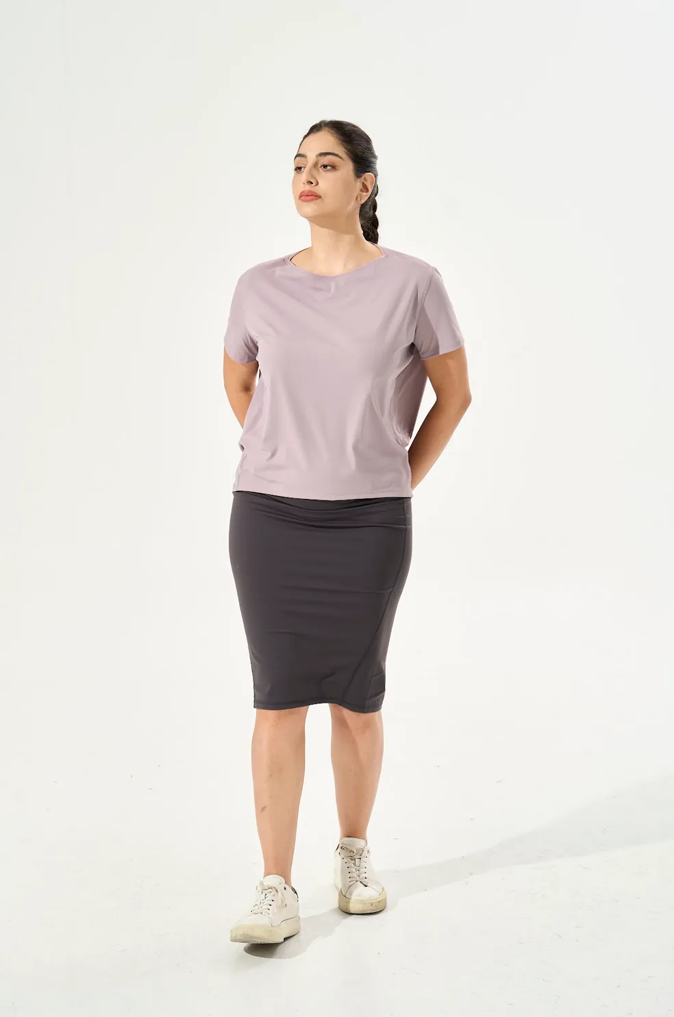 Tangs Display - Cooling, Buttery Soft & Stretchable Wellbeing Pencil Skirt