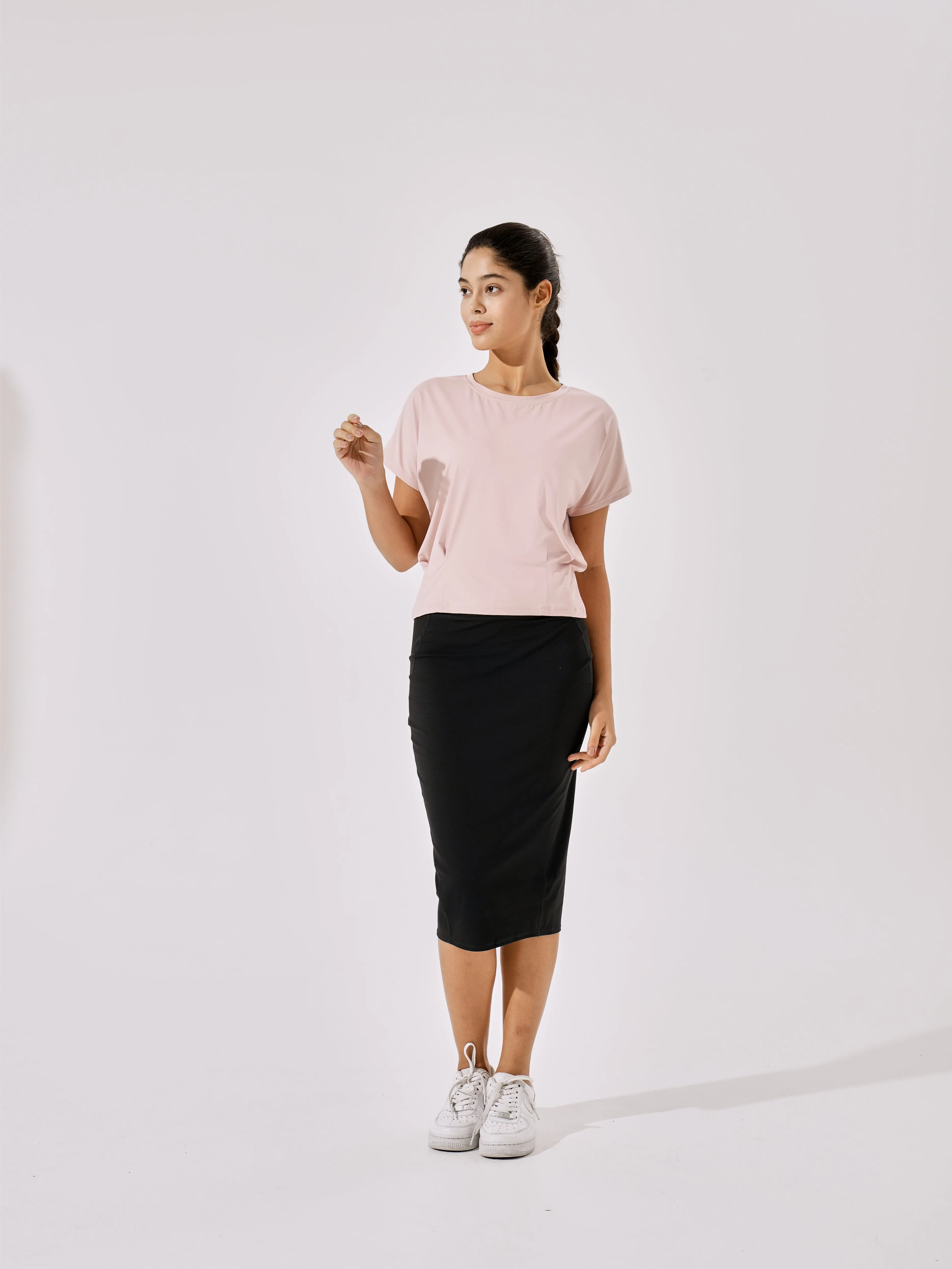 Tangs Display - Cooling, Buttery Soft & Stretchable Wellbeing Pencil Skirt