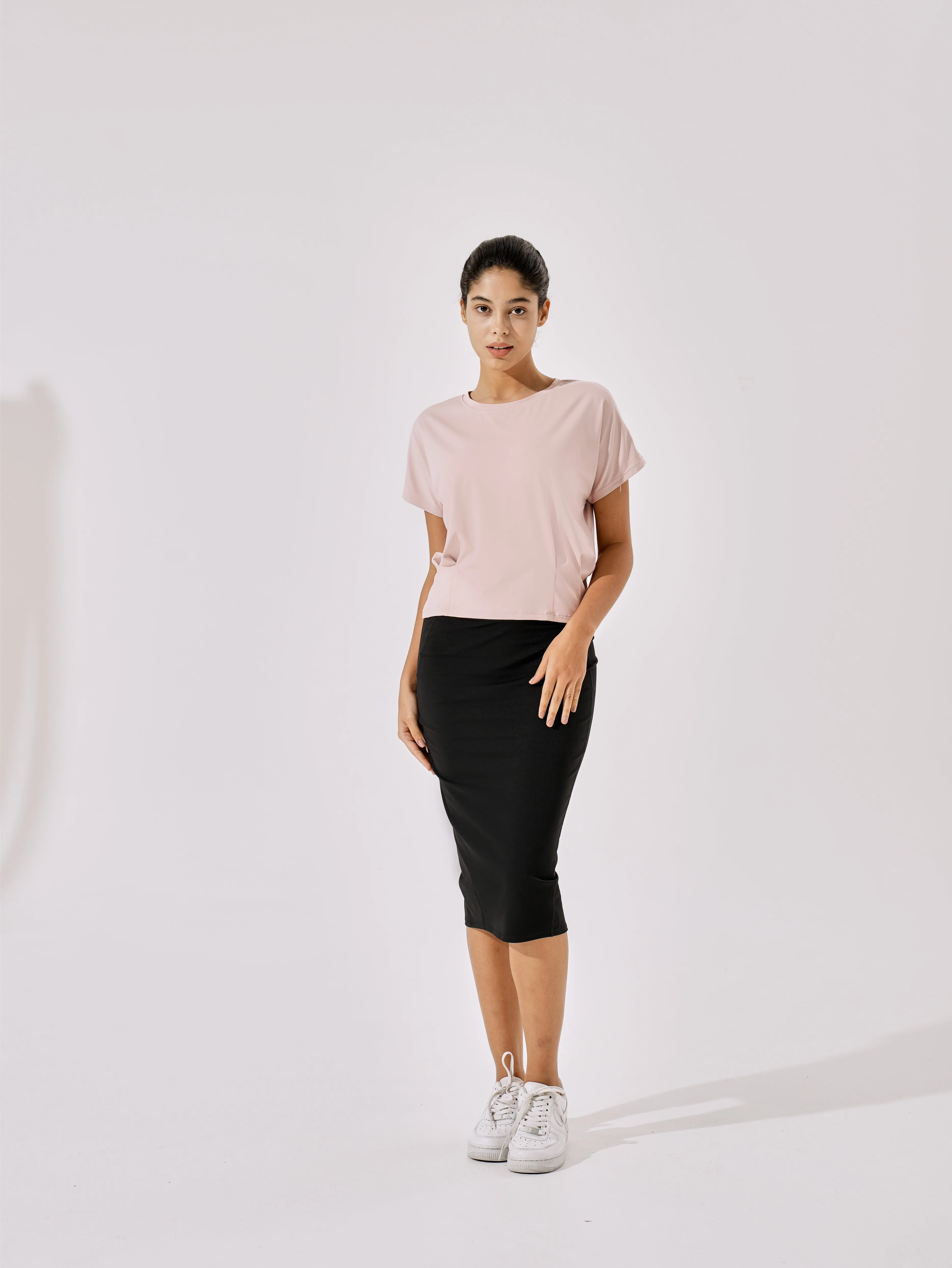 Tangs Display - Cooling, Buttery Soft & Stretchable Wellbeing Pencil Skirt