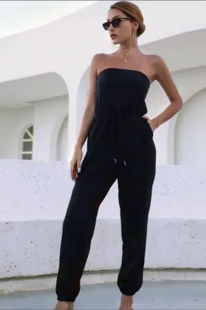 THE MIA STRAPLESS JUMPSUIT