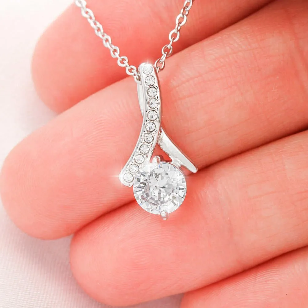 To My Girlfriend Alluring Beauty Necklace, Necklace for Girlfriend