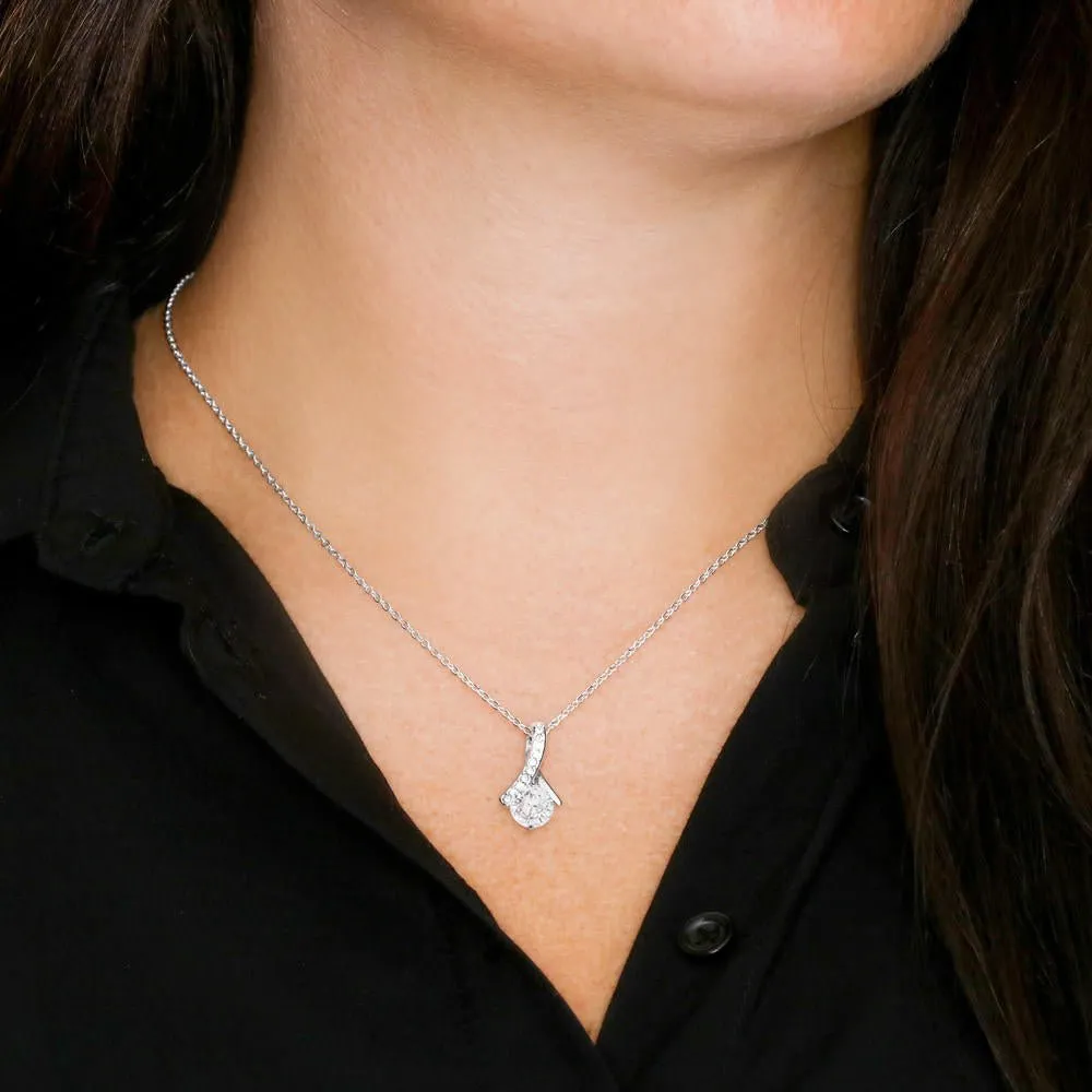To My Girlfriend Alluring Beauty Necklace, Necklace for Girlfriend