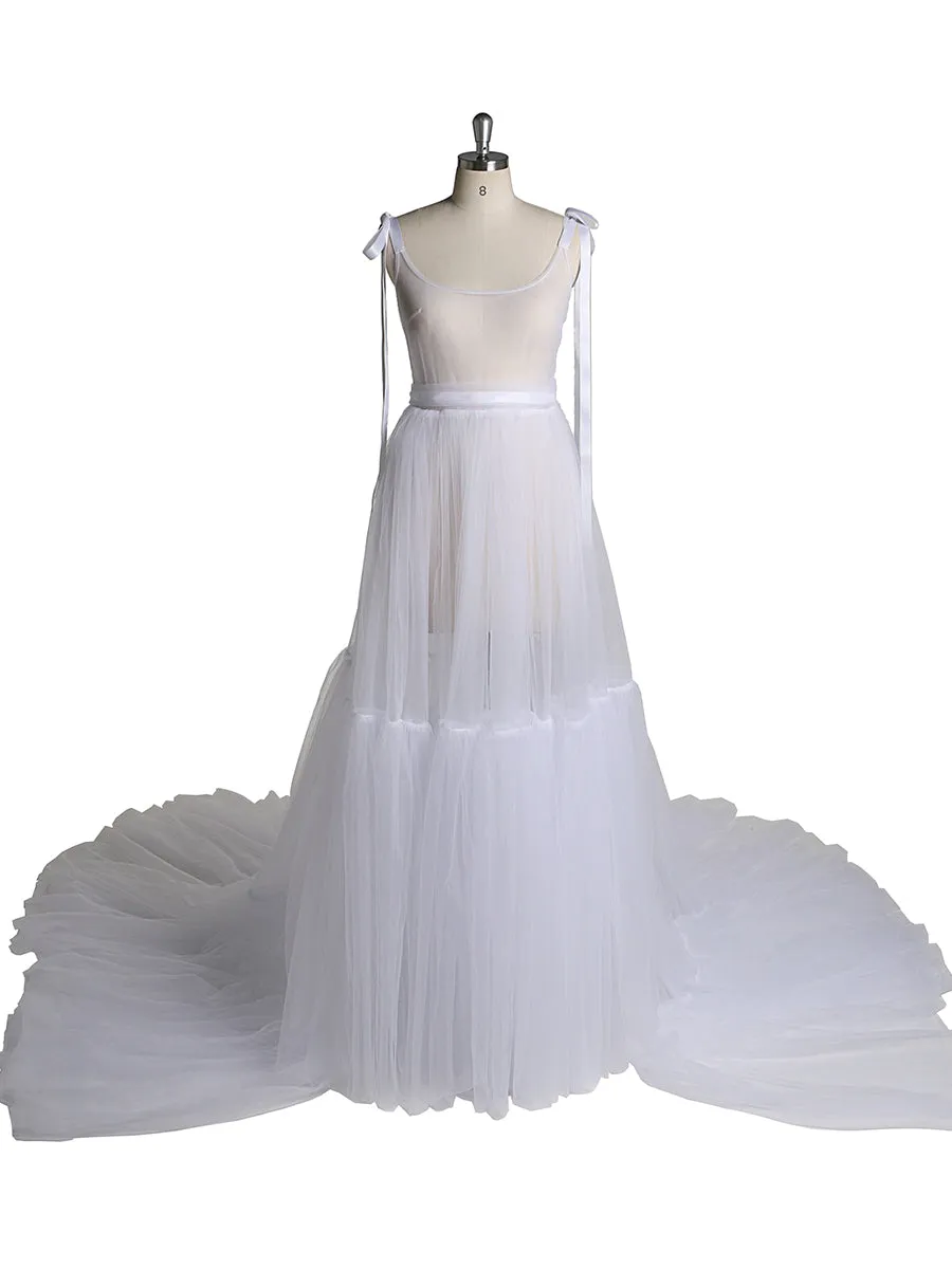 V-Neck Sleeveless Sexy Slit Evening Dress for Photo Shoot YW2025