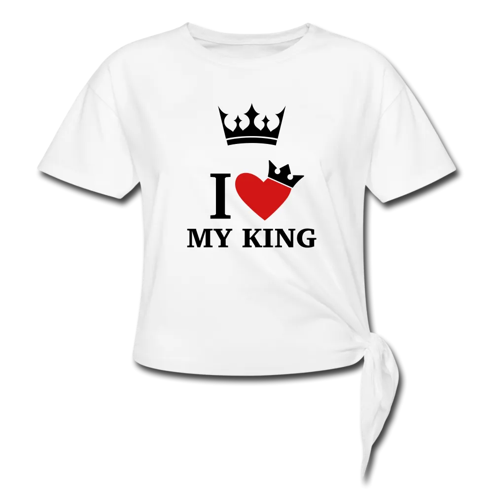 Valentine’s Women's Knotted T-Shirt