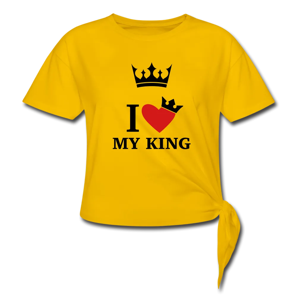 Valentine’s Women's Knotted T-Shirt