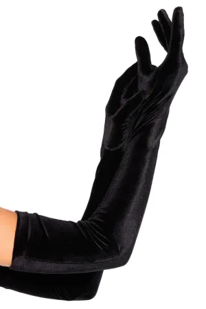 Velvet Opera Length Gloves