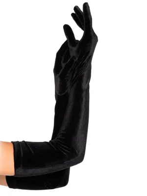 Velvet Opera Length Gloves