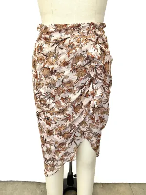 Veronica Beard Chiffon Asymmetrical Skirt