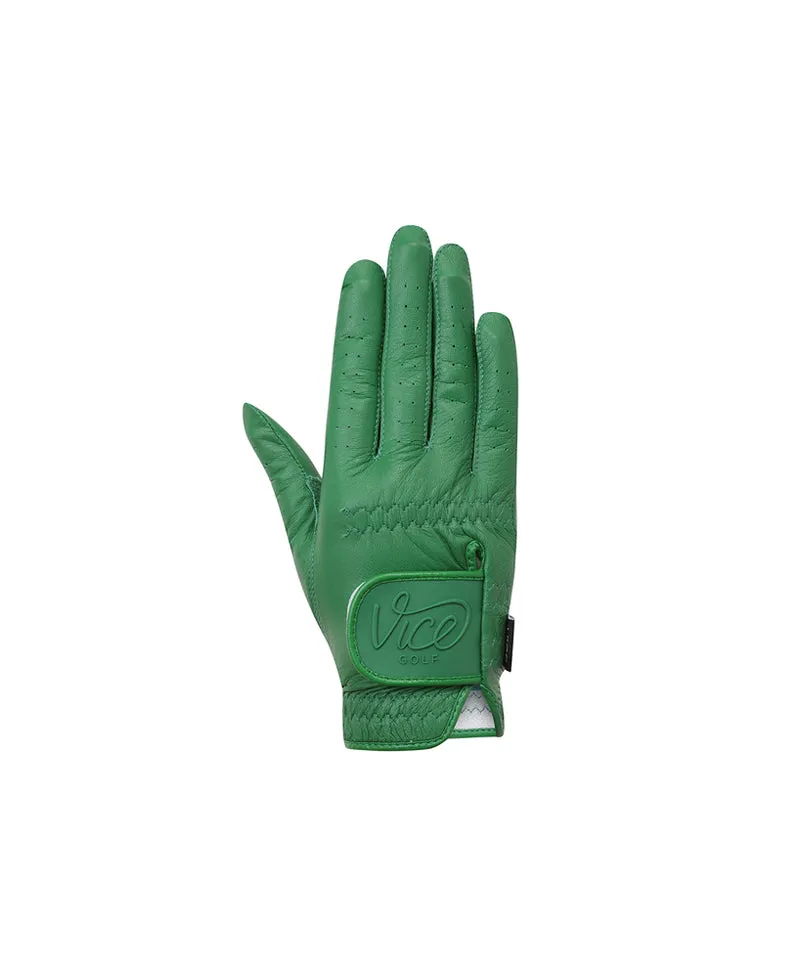 Vice Golf Atelier Women's Logo Gloves (BOTH HANDS) - Green