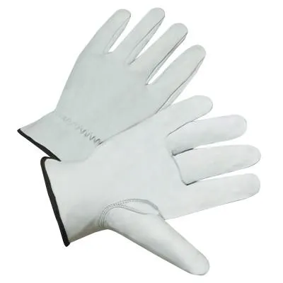 West Chester 991K Series Drivers Gloves, Medium, White, 991K/M
