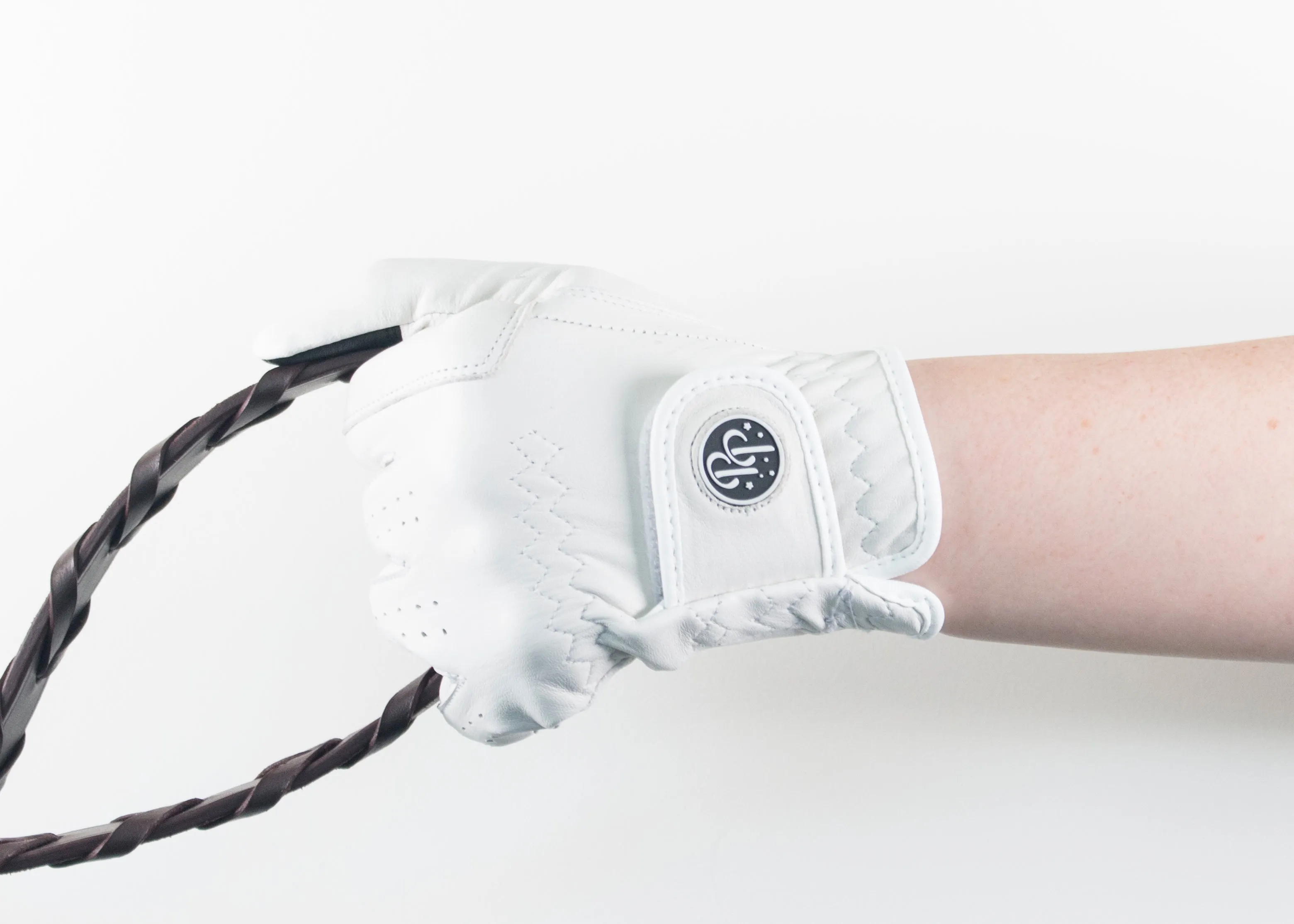 White Napa Leather Gloves