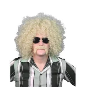 Wig- Blonde Loose Curl Afro 13''