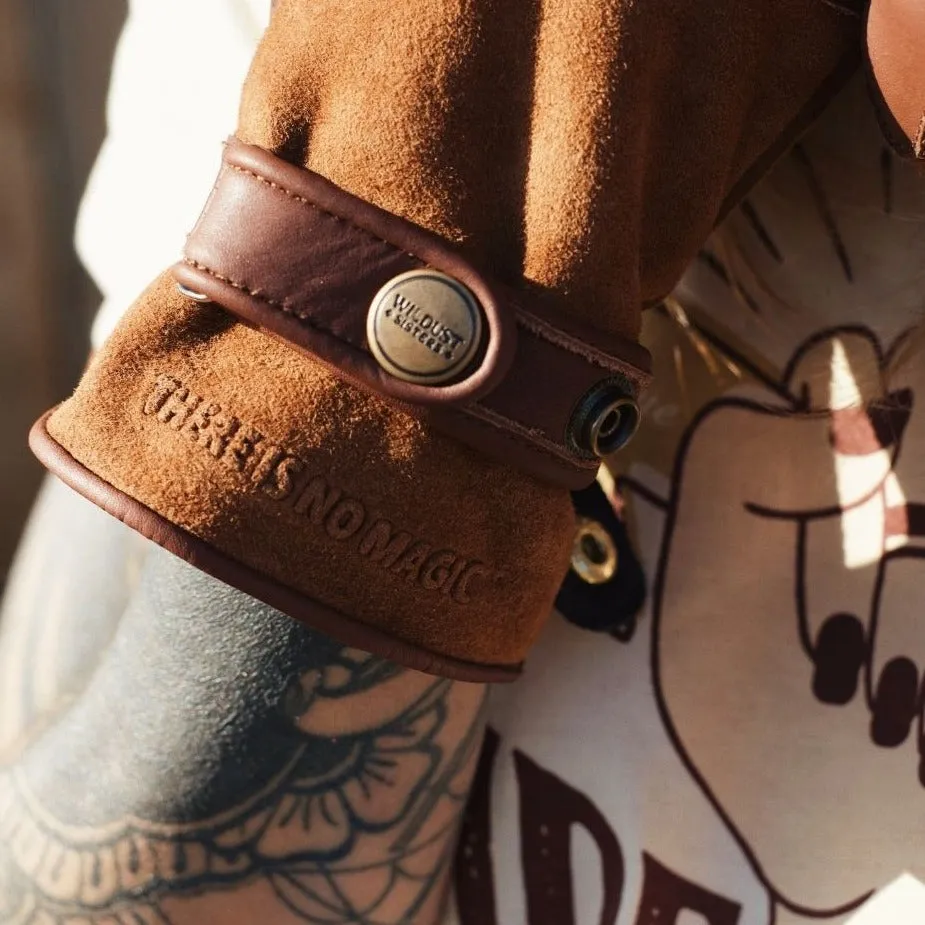 Wildust Sisters Arizona Leather Gloves - Brown