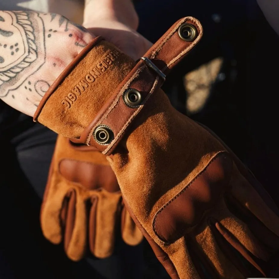 Wildust Sisters Arizona Leather Gloves - Brown