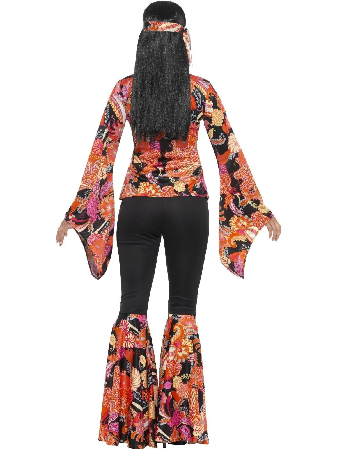 Willow the Hippie 60s Ladies Flares and Top Costume